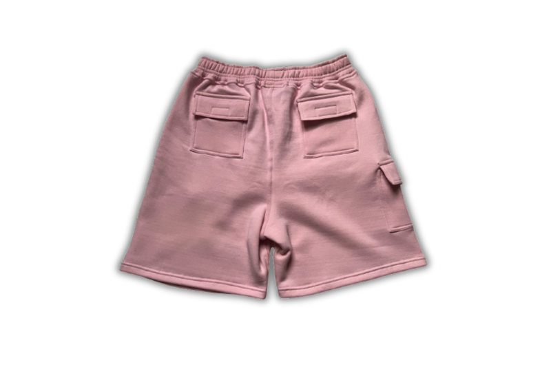 Soft Pink Chenille T-Shirt & Shorts