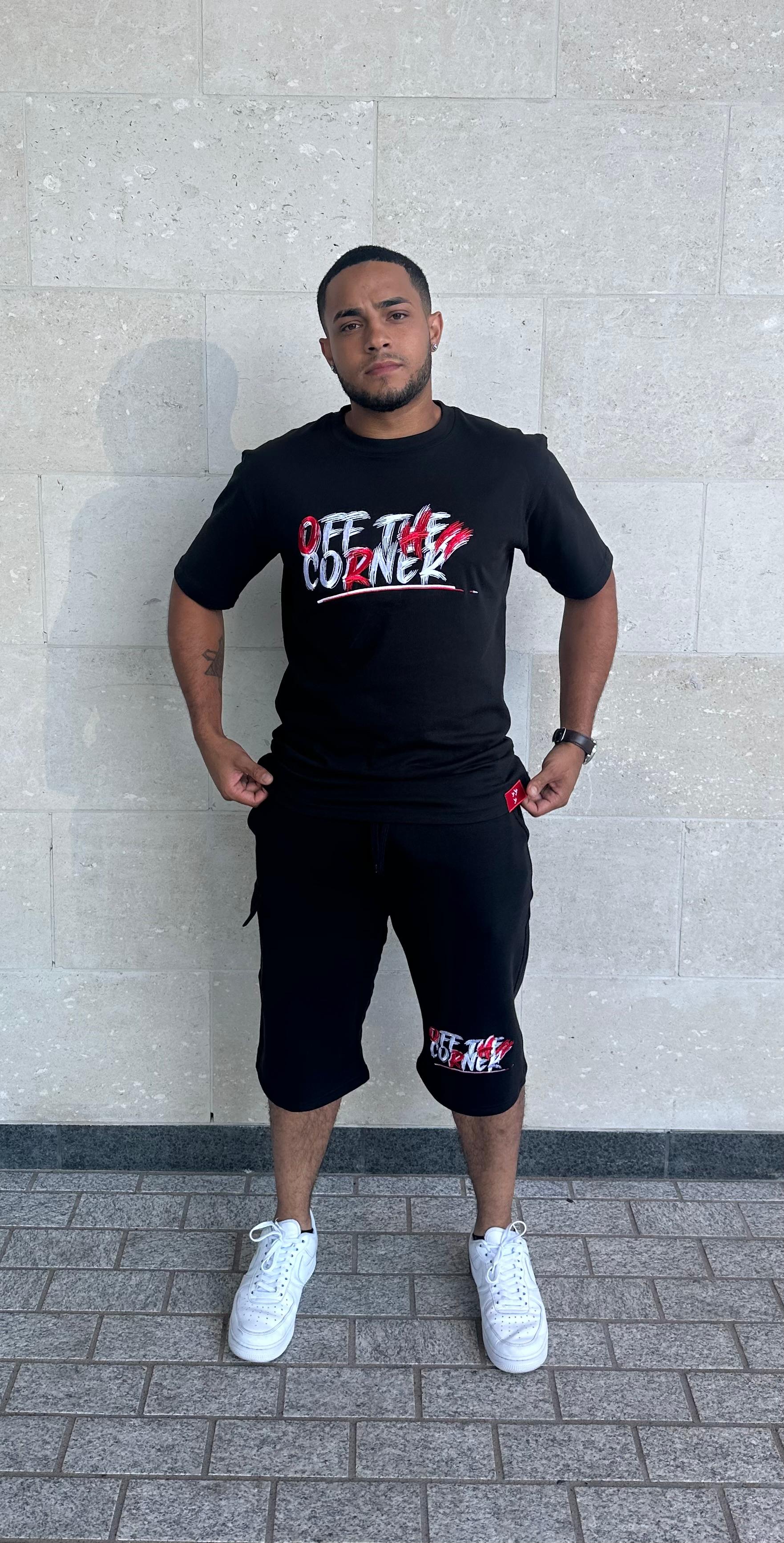 Black & Blood Red OFF THE CORNER™ Full Summer Set