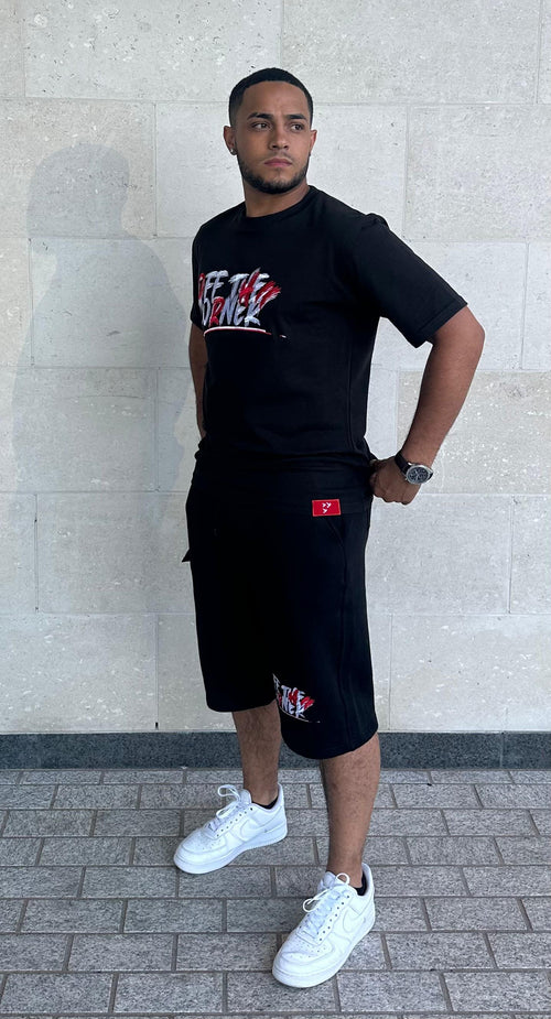 Black & Blood Red OFF THE CORNER™ Full Summer Set